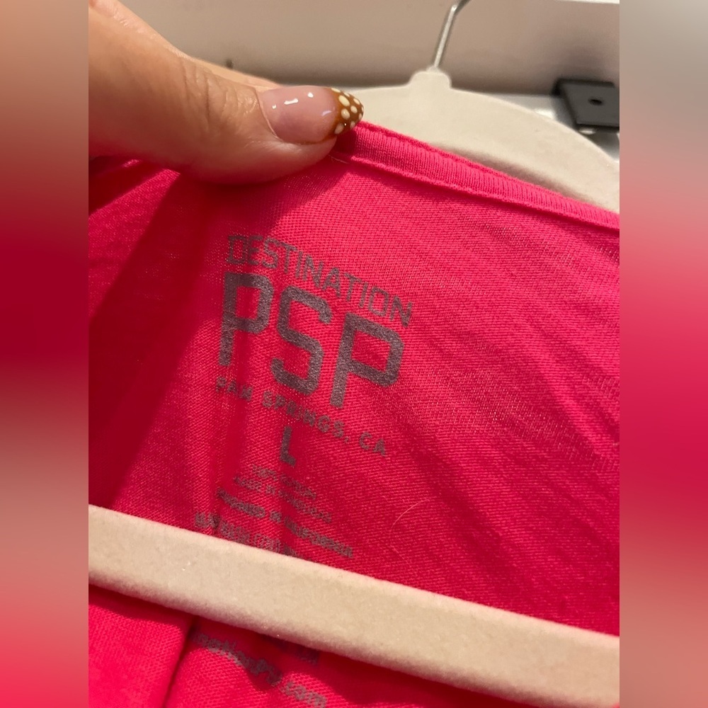 Palm Springs Retro Pink T Shirt by Destination PSP - Picture 4 of 5